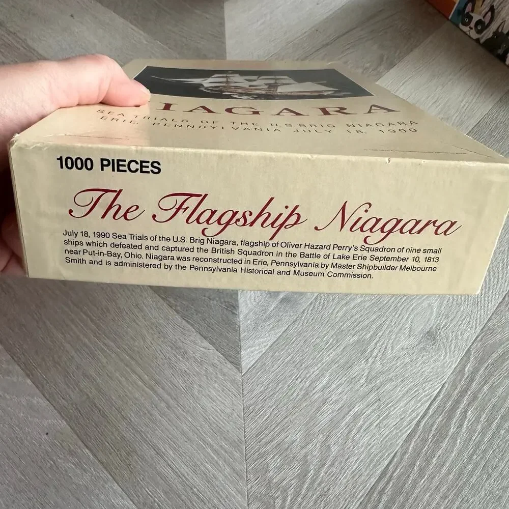 Flagship Niagara Puzzle 1000 Pieces Think Ink Inc 1990 David K Bell Photography